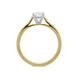 18ct Yellow Gold 0.61ct Diamond Brilliant Cut Solitaire Ring, FEU-751.