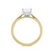 18ct Yellow Gold 0.71ct Diamond Princess Cut Solitaire Ring. FEU-721. 