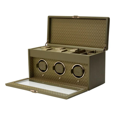 WOLF Earth Triple Watch Winder