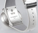 Junghans 1972 Competition Watch with white dial, leather strap, steel case
