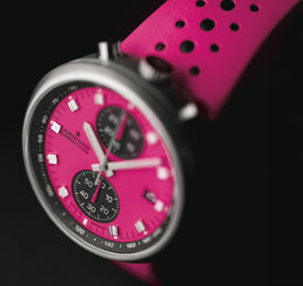 Junghans Watch 1972 Competition Pink Limited Edition