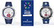 Junghans 1972 Competition FIS Nordic Championships 2025 Limited Edition Watch with silver dial, leather strap, steel case