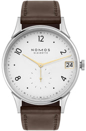 Nomos Glashutte Watch Minimatik 39 Date Gold 1251