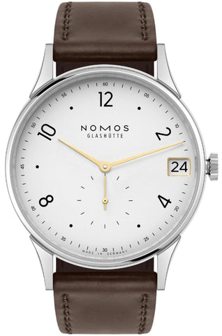 Nomos Glashutte Watch Minimatik 39 Date Gold 1251
