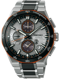 Seiko Astron Future Innovation Orange Accent GPS Solar Limited Edition Watch SSH183J1