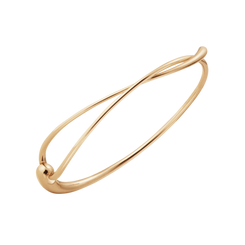 Georg Jensen Mercy 18ct Rose Gold Bangle