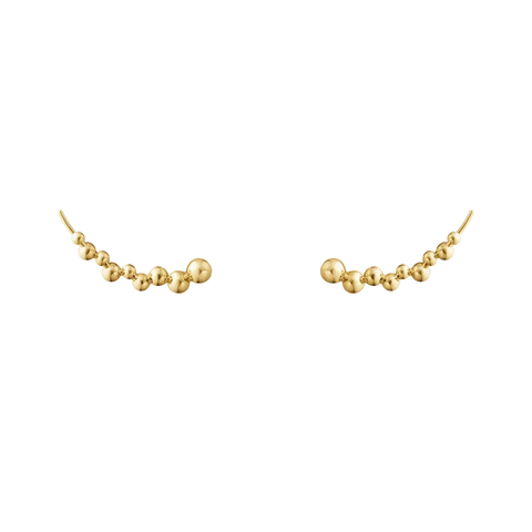 Georg Jensen Moonlight Grapes 18ct Yellow Gold Ear Cuffs