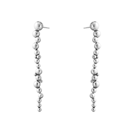 Georg Jensen Moonlight Grapes Sterling Silver Drop Earrings