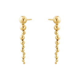 Georg Jensen Moonlight Grapes 18ct Yellow Gold Drop Earrings