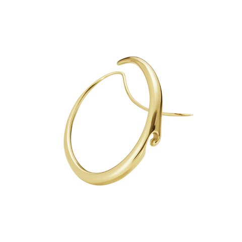 Georg Jensen Offspring 18ct Yellow Gold Small Brooch