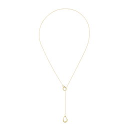 Georg Jensen Offspring 18ct Yellow Gold Lariat Necklace