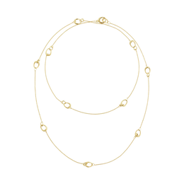 Georg Jensen Offspring 18ct Yellow Gold Sautoir Necklace