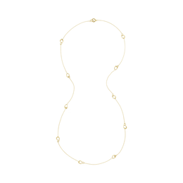 Georg Jensen Offspring 18ct Yellow Gold Sautoir Necklace