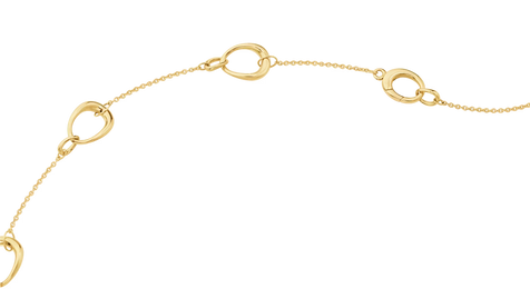 Georg Jensen Offspring 18ct Yellow Gold Necklace