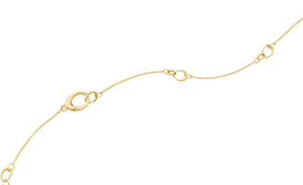 Georg Jensen Offspring 18ct Yellow Gold Necklace