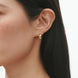 Georg Jensen Fusion 18ct Yellow Gold Small Hoop Earrings