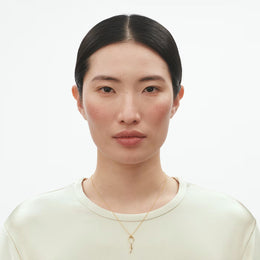 Georg Jensen Mercy 18ct Yellow Gold Diamond Pendant