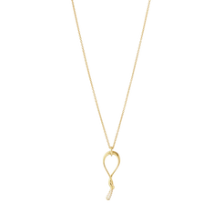 Georg Jensen Mercy 18ct Yellow Gold Diamond Pendant