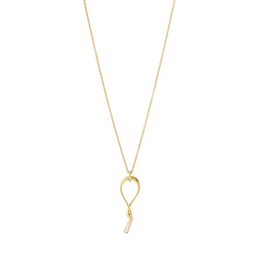 Georg Jensen Mercy 18ct Yellow Gold Diamond Pendant