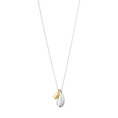 Georg Jensen Reflect 18ct Yellow Gold and Sterling Silver Pendant