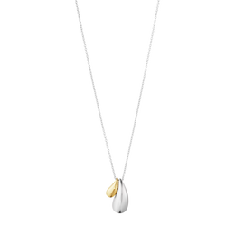 Georg Jensen Reflect 18ct Yellow Gold and Sterling Silver Pendant