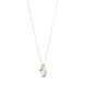 Georg Jensen Reflect 18ct Yellow Gold and Sterling Silver Pendant