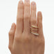 Georg Jensen Mercy 18ct Yellow Gold 0.49ct Diamond Ring