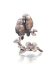Art In Bronze Lovebirds Figurine