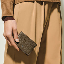 Montblanc Chestnut Brown 5cc Card Holder