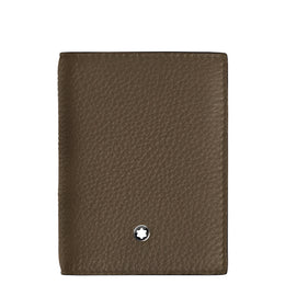 Montblanc Chestnut Brown 4cc Card Holder