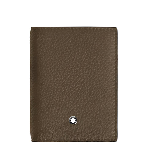 Montblanc Chestnut Brown 4cc Card Holder