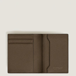 Montblanc Chestnut Brown 4cc Card Holder