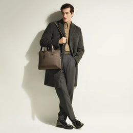 Montblanc Chestnut Brown Thin Document Case