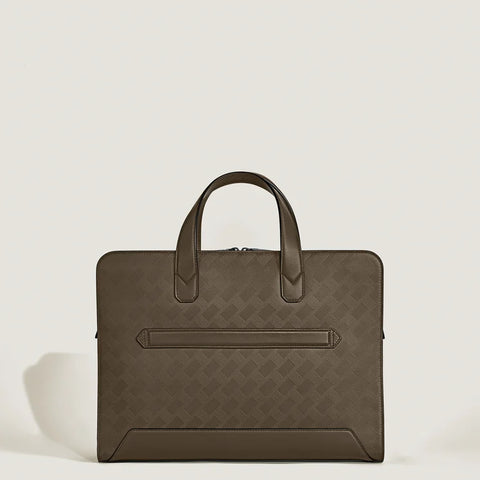 Montblanc Chestnut Brown Thin Document Case