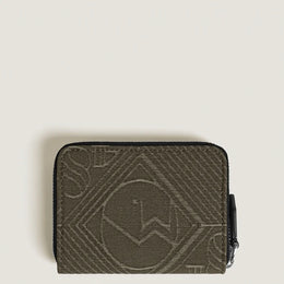 Montblanc 4810 Jacquard 2cc Mini Wallet with Zip