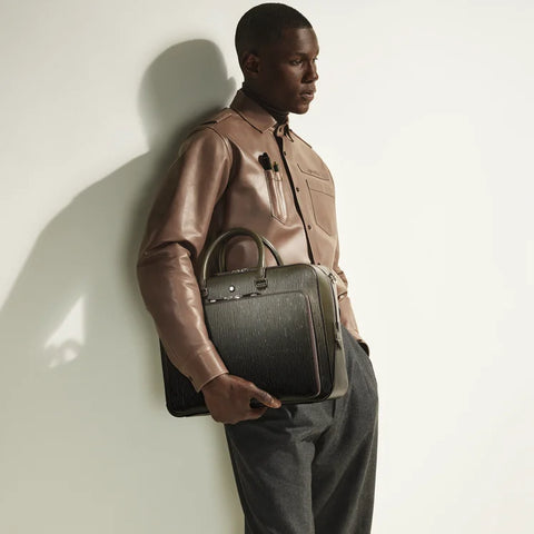 Montblanc Sfumato Effect Writing Traveller Briefcase