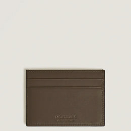 Montblanc Chestnut Brown 5cc Card Holder