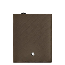 Montblanc Chesnut Brown 6cc Compact Wallet