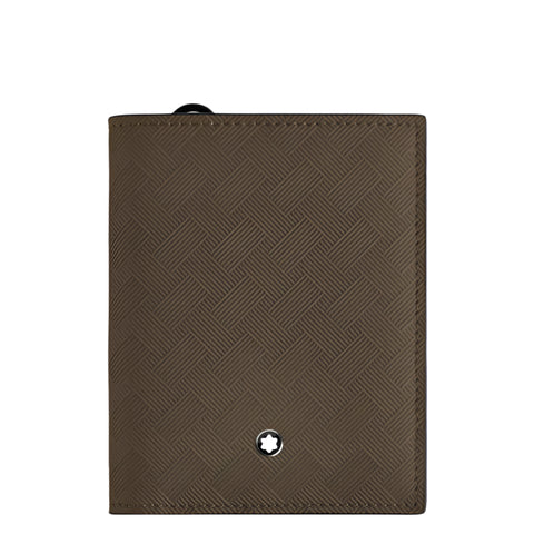 Montblanc Chesnut Brown 6cc Compact Wallet