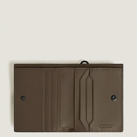 Montblanc Chesnut Brown 6cc Compact Wallet