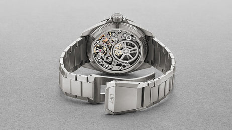 Oris Big Crown ProPilot X Calibre 115 Skeleton Leather Watch with leather strap, titanium case