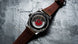 Oris Big Crown Pointer Date Watch with blue dial, leather strap, steel case