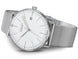 Junghans Max Bill Automatic Watch with silver dial, steel bracelet, steel case