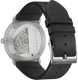 Junghans Max Bill Bauhaus Automatic Watch with white dial, leather strap, steel case