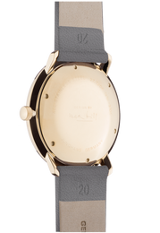 Junghans Max Bill Automatic Watch with silver dial, leather strap, rose gold case
