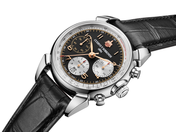 Cuervo y Sobrinos Chronograph Heritage Watch