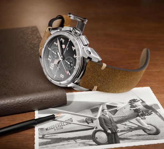 Cuervo y Sobrinos Chronograph Emilio Carranza Watch