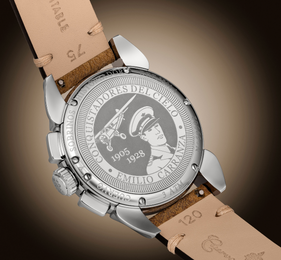 Cuervo y Sobrinos Chronograph Emilio Carranza Watch