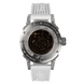 U-Boat U-65 Auto SS White Watch