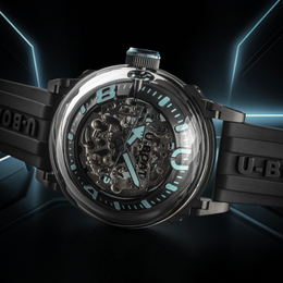 U-Boat U-65 Auto PVD Aqua Watch